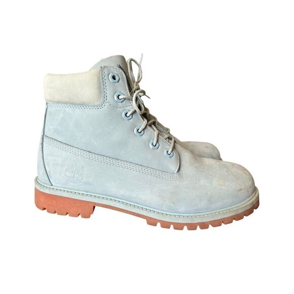 TIMBERLAND 6 Inch Premium Junior 'Blue' size 7 women’s - Picture 3 of 9